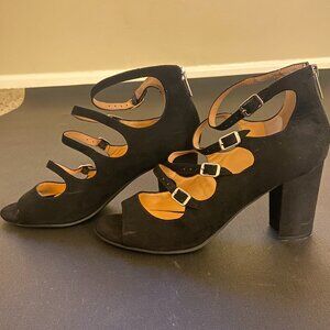 Unisa Women's Strappy Suede Heels